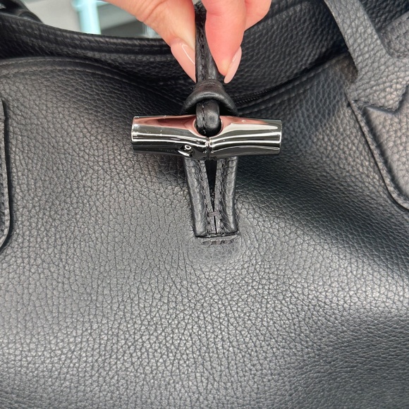 Longchamp leather tote - Picture 9 of 11